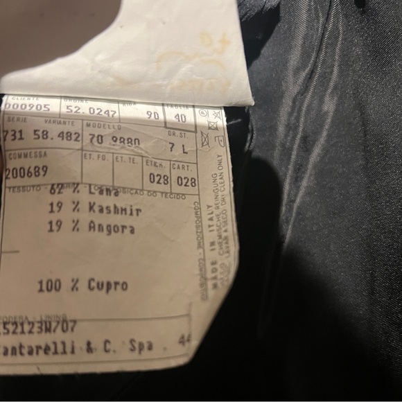 Ralph Lauren Purple Label cashmere blend chesterfield coat 40 - Picture 7 of 7